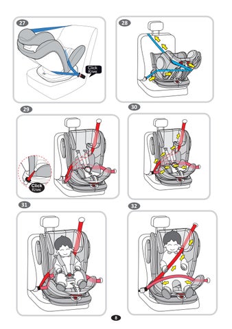 AVIATOR SPS Isofix Manual Instruction 第 8 页