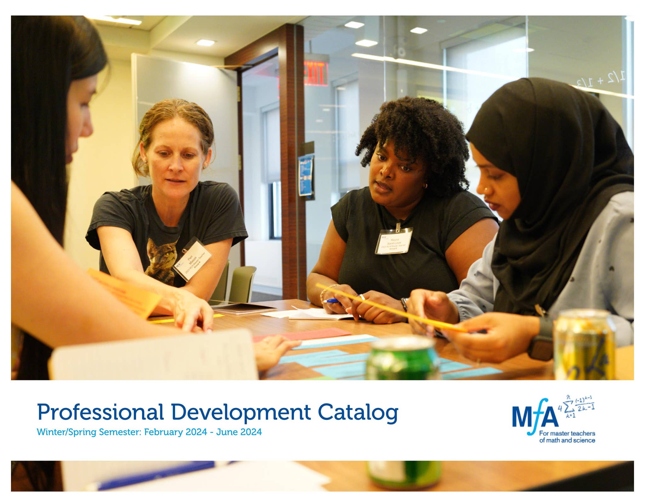 MƒA Winter/Spring 2024 Professional Development Course Catalog by