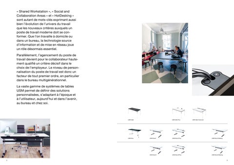 USM - Bureaux et tables 德文 réunion (Français) 第 2 页