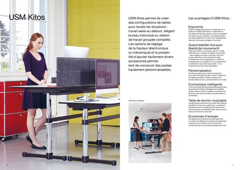 USM - Bureaux et tables 德文 réunion (Français) 第 6 页