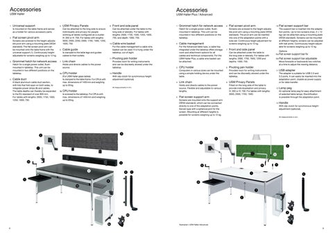 USM - Desks and meeting tables (English) 第 5 页