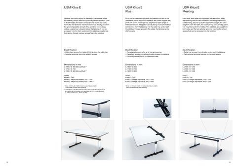 USM - Desks and meeting tables (English) 第 7 页