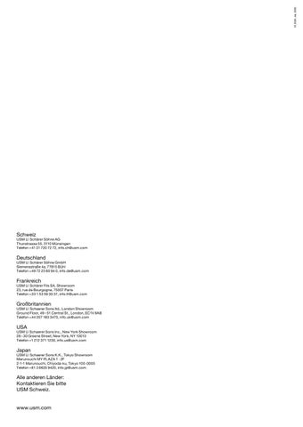 USM - Schreibtische und Besprechungstische (Deutsch) 第 13 页