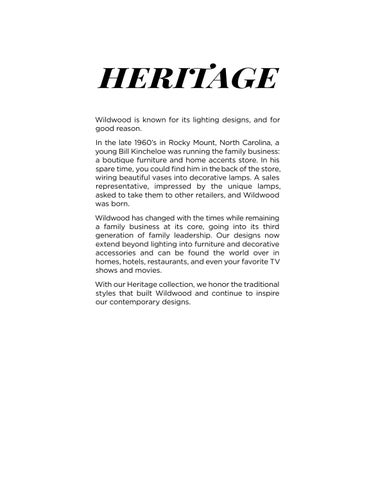 Heritage 灯饰手册 第 5 页