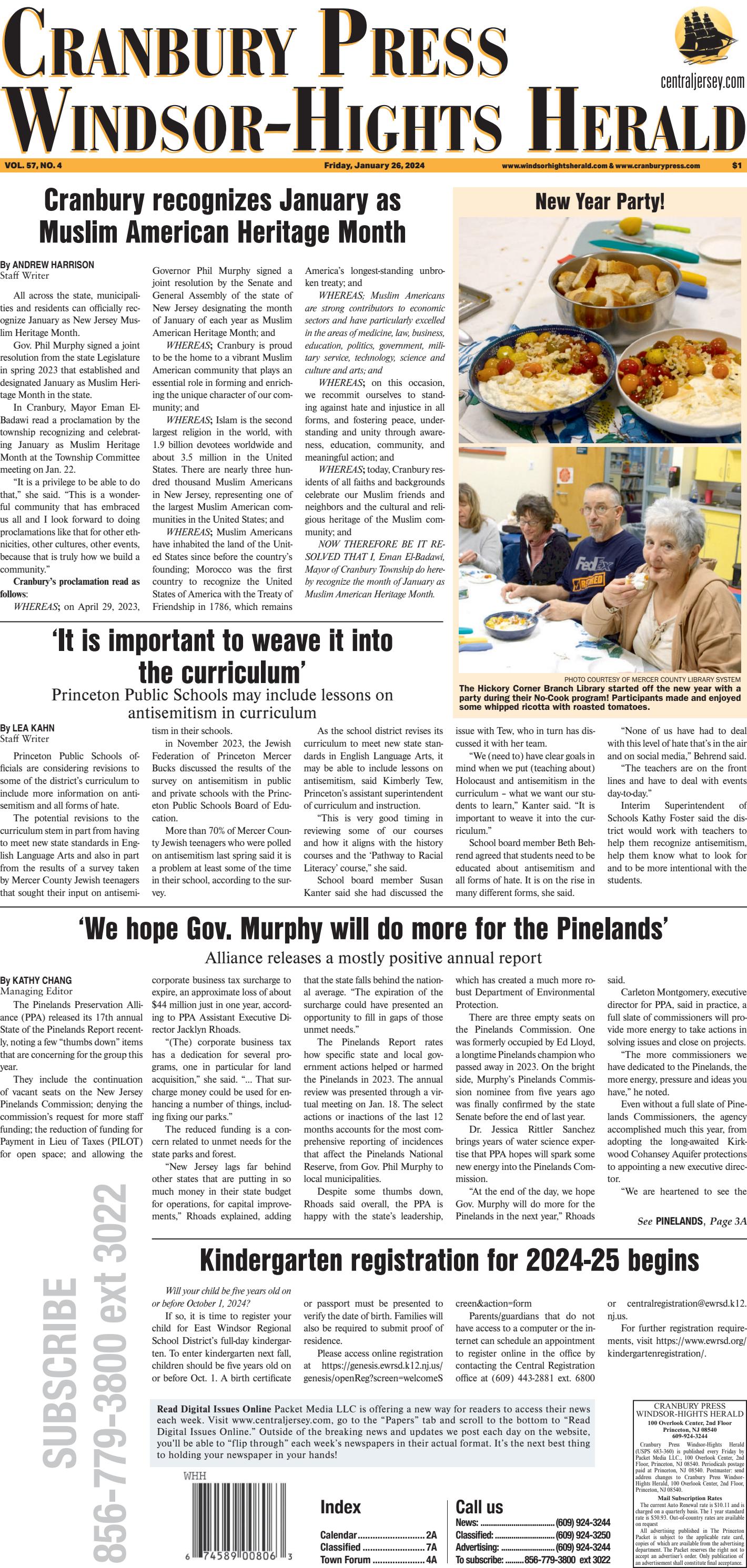 Cranbury Press & WindsorHights Herald by nmg Issuu