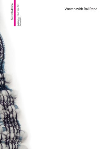 Manipulating warp and weft 第 11 页