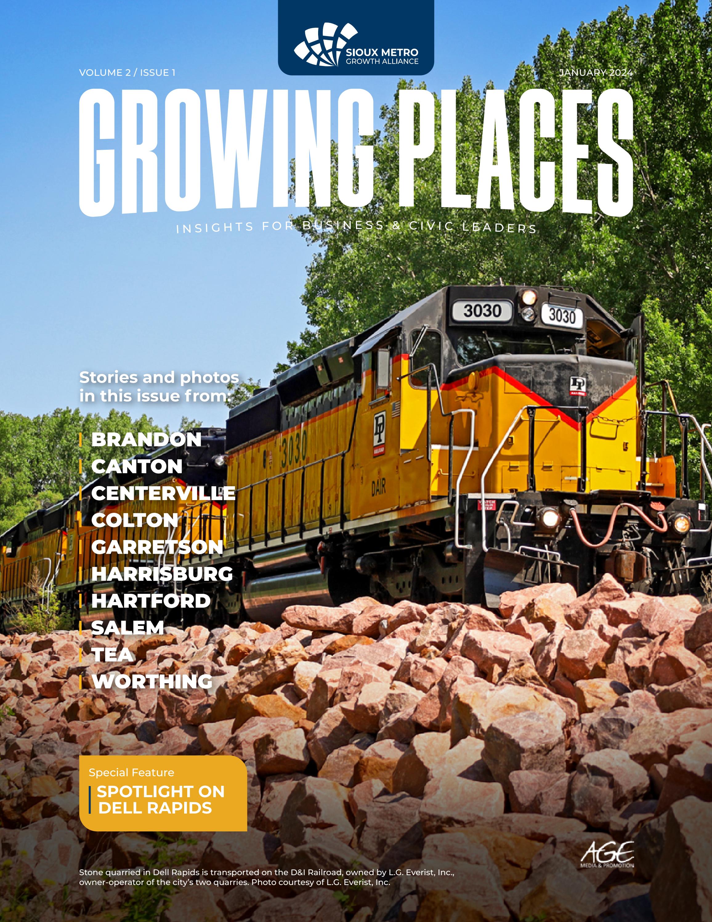 Sioux Metro Growth Alliance Growing Places—Vol. 2/ Issue 1 (Jan. 2024