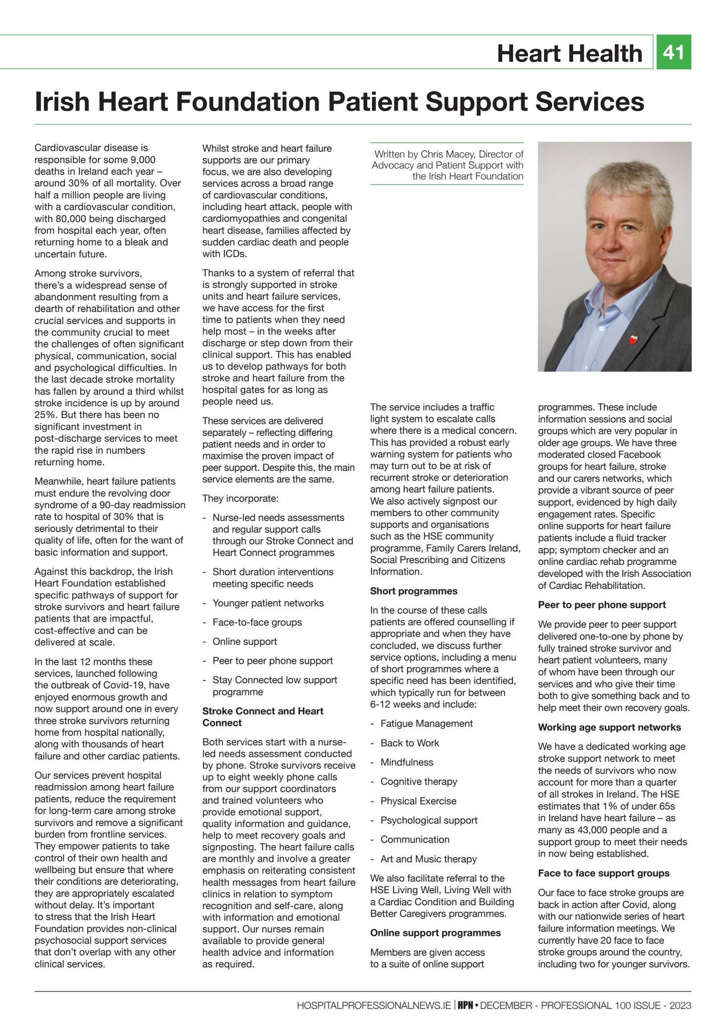 Irish Heart Foundation Patient Support Services by IPN Communications ...