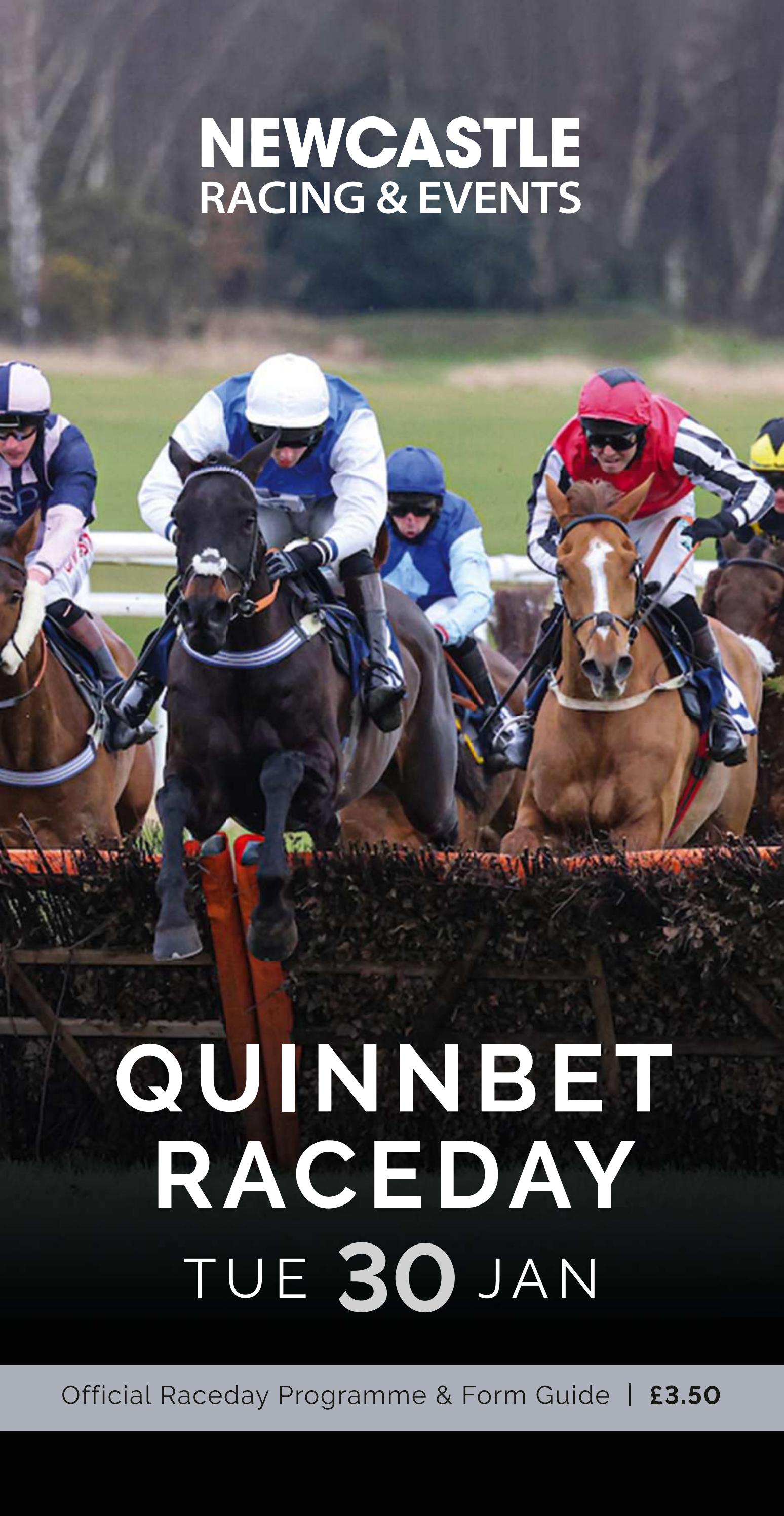 Newcastle Racecard - Tuesday 30th January by Arena Racing Company - Issuu