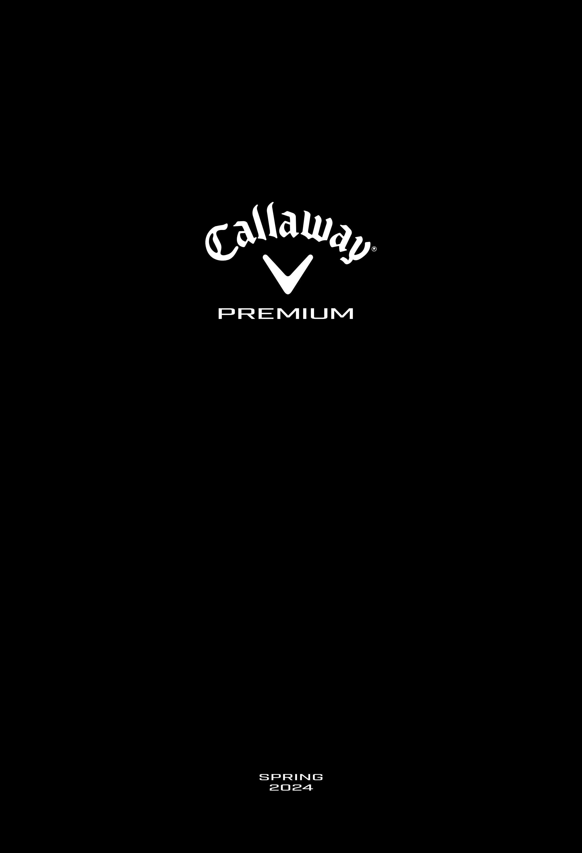 Callaway Premium SS24 Lookbook by PEIGOLFEU - Issuu