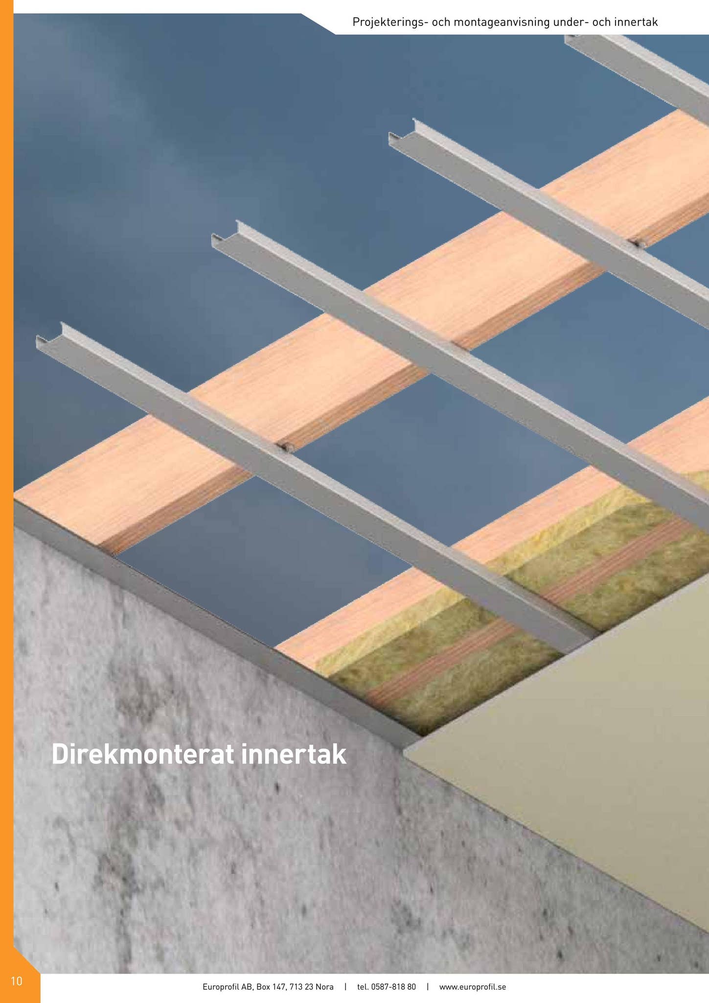 Under- och innertak - Projekterings- och montageanvisning by Europrofil ...