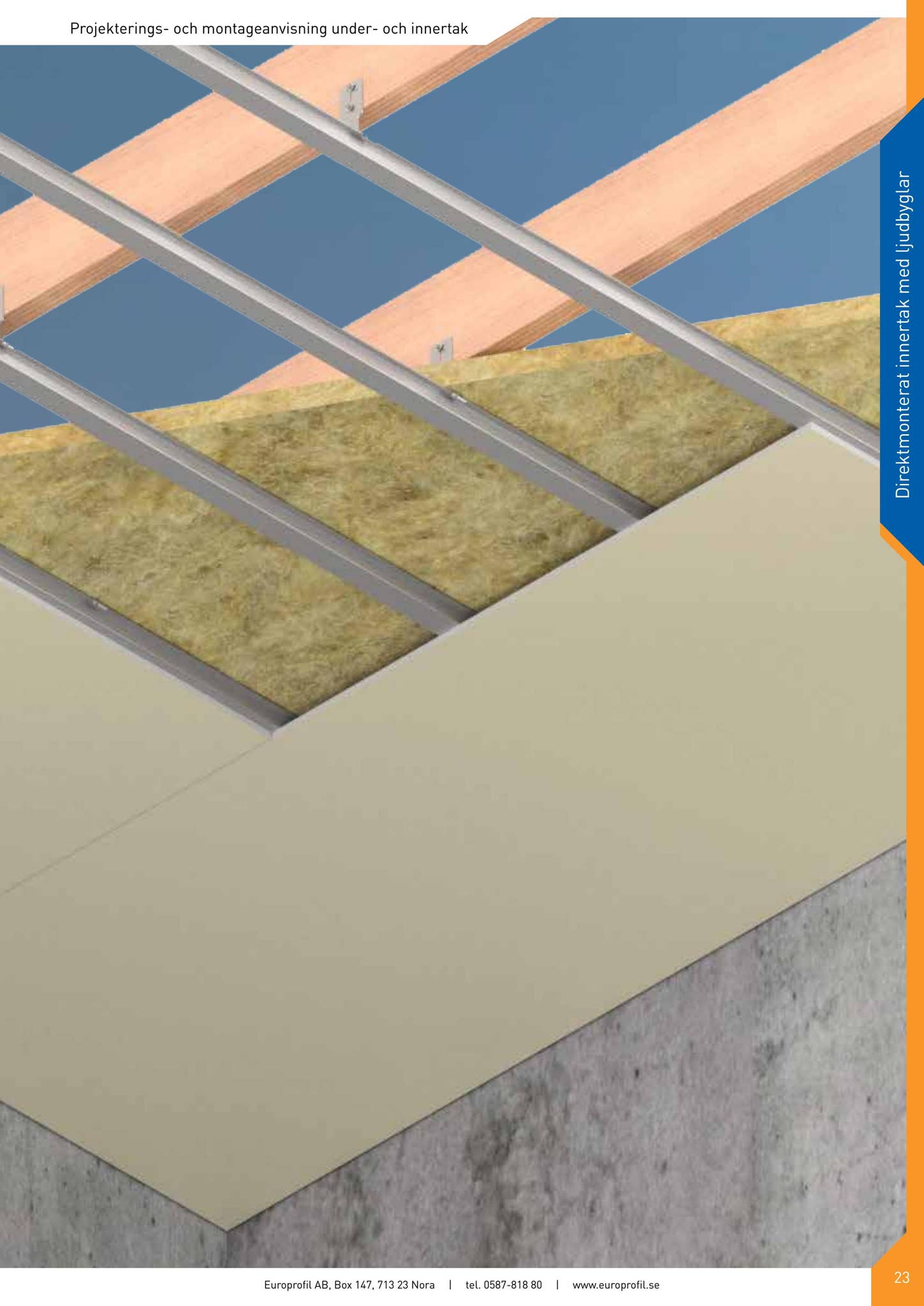 Under- och innertak - Projekterings- och montageanvisning by Europrofil ...