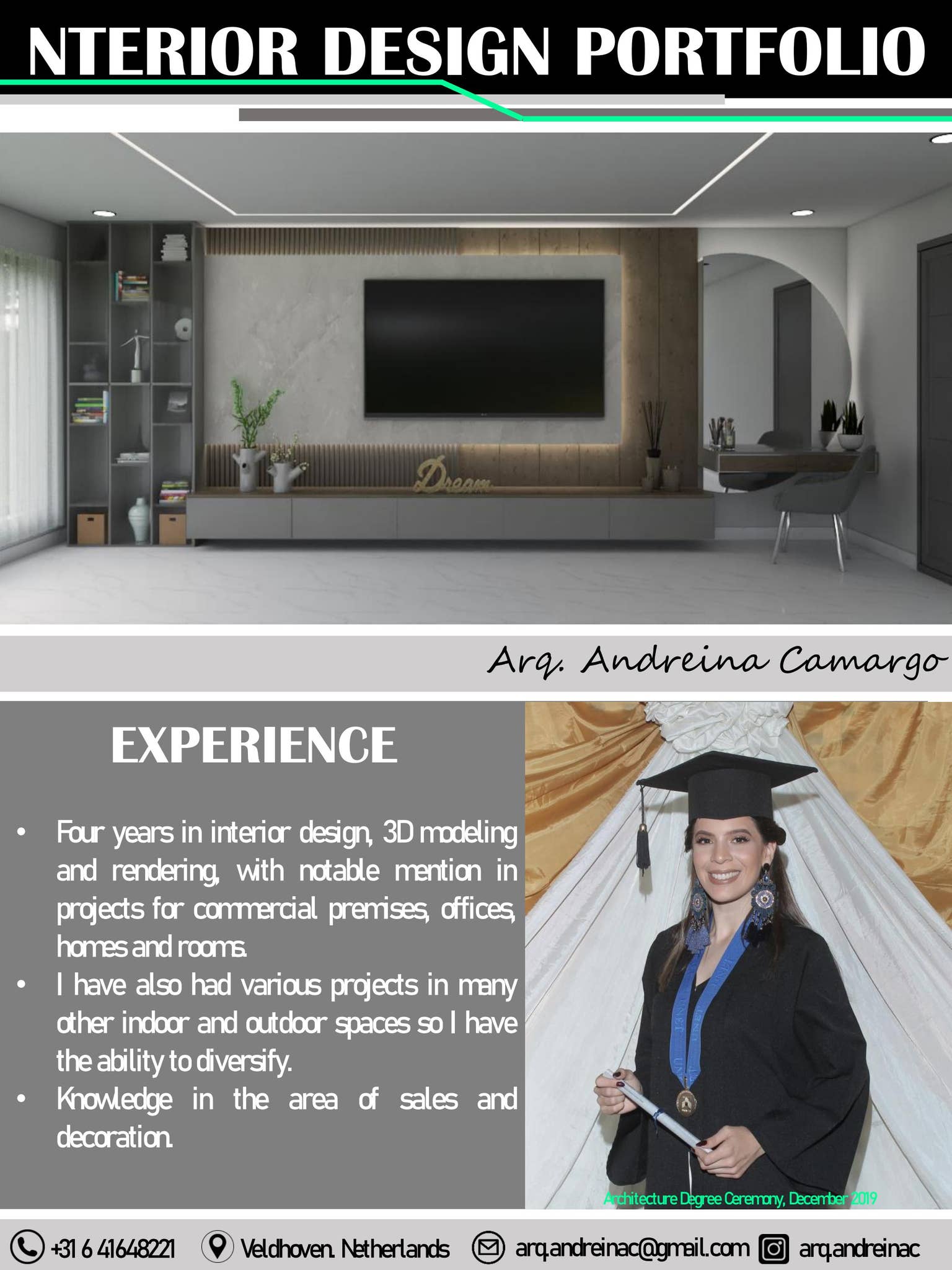 INTERIOR DESIGN PORTFOLIO by arq.andreinac - Issuu