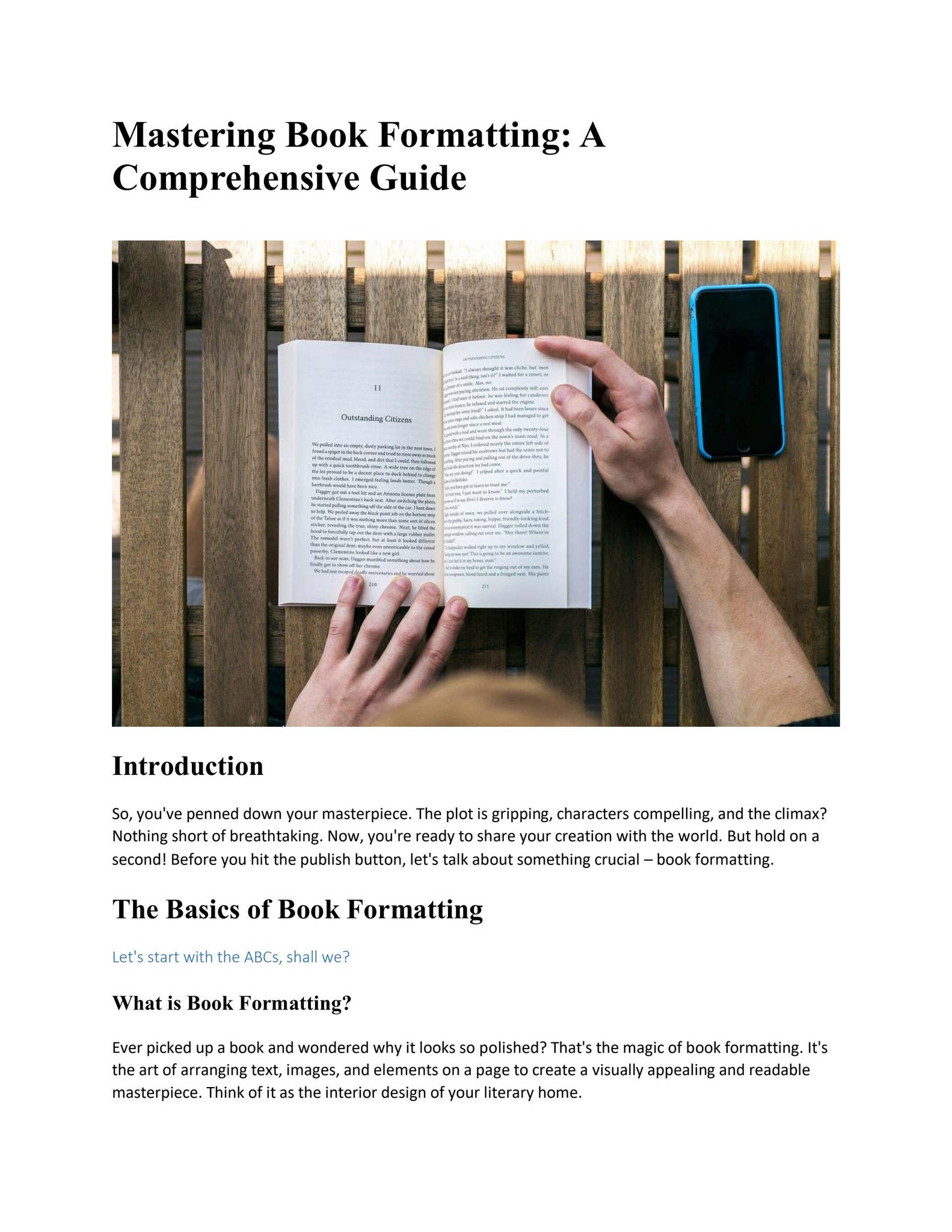 Mastering Book Formatting A Comprehensive Guide by carolinerchartrand(00)