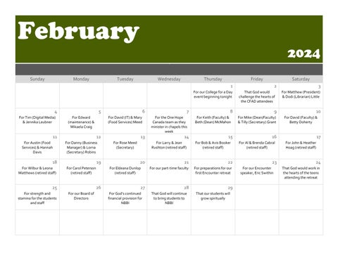 Latin Link Prayer Calendar 2021 by Latin Link - Issuu