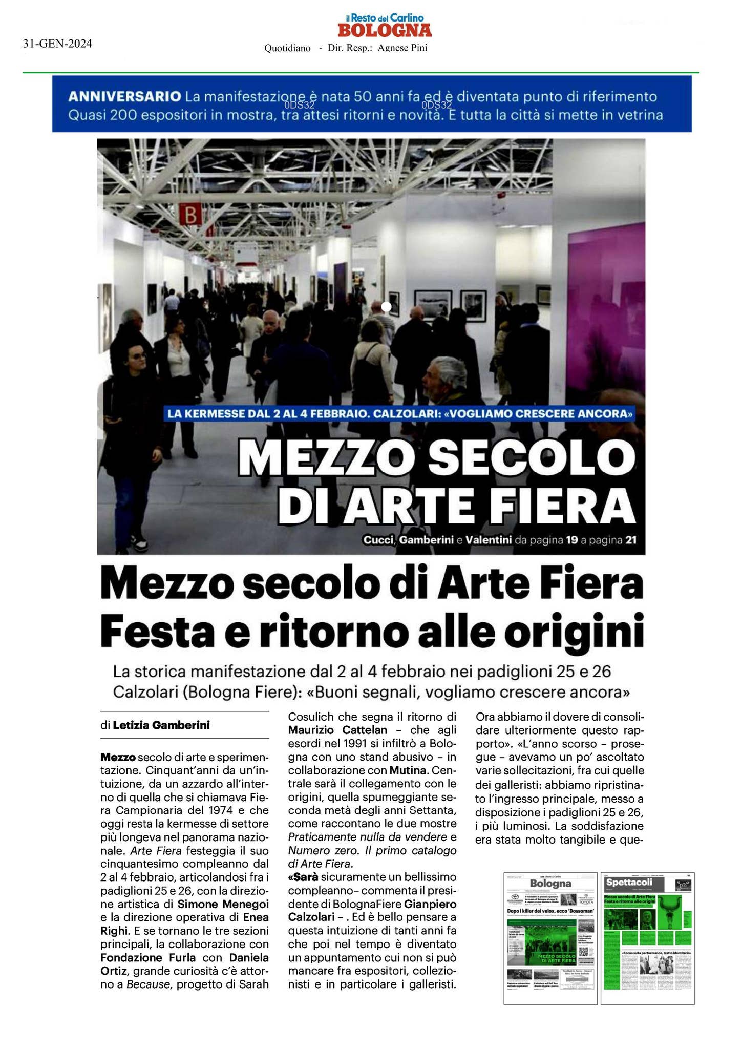 Occhi sulla storia: la mostra per i 140 anni del Carlino, image size:1449x2048