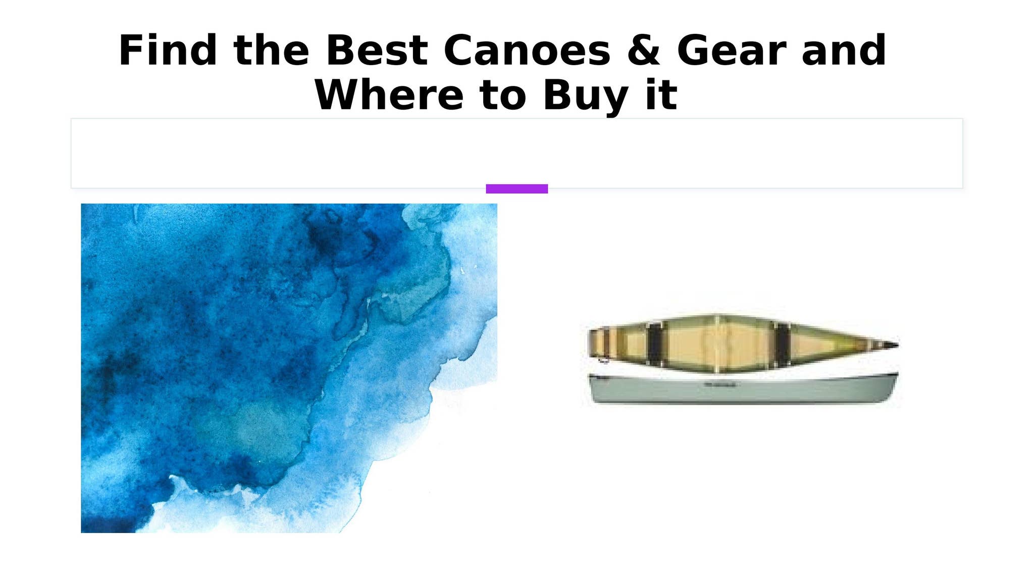 Find the Best Canoes and Gear and Where to Buy it by Boundary Waters
