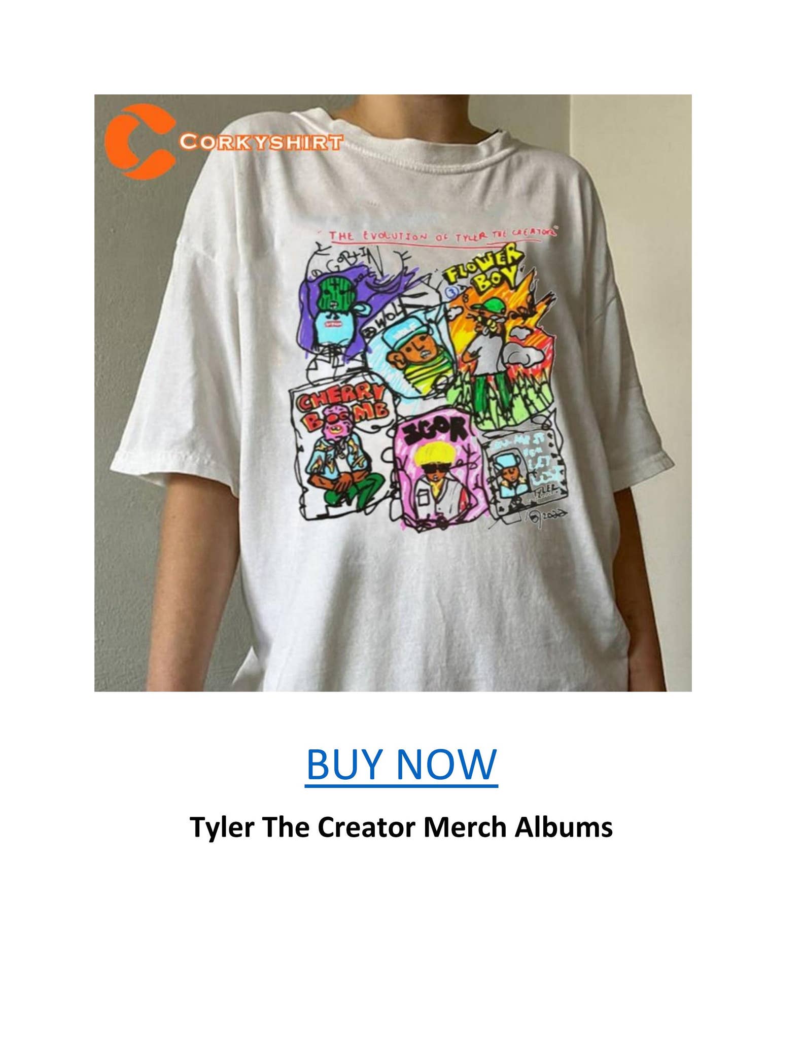 Tyler The Creator Merch Albums by Corky shirt - Issuu