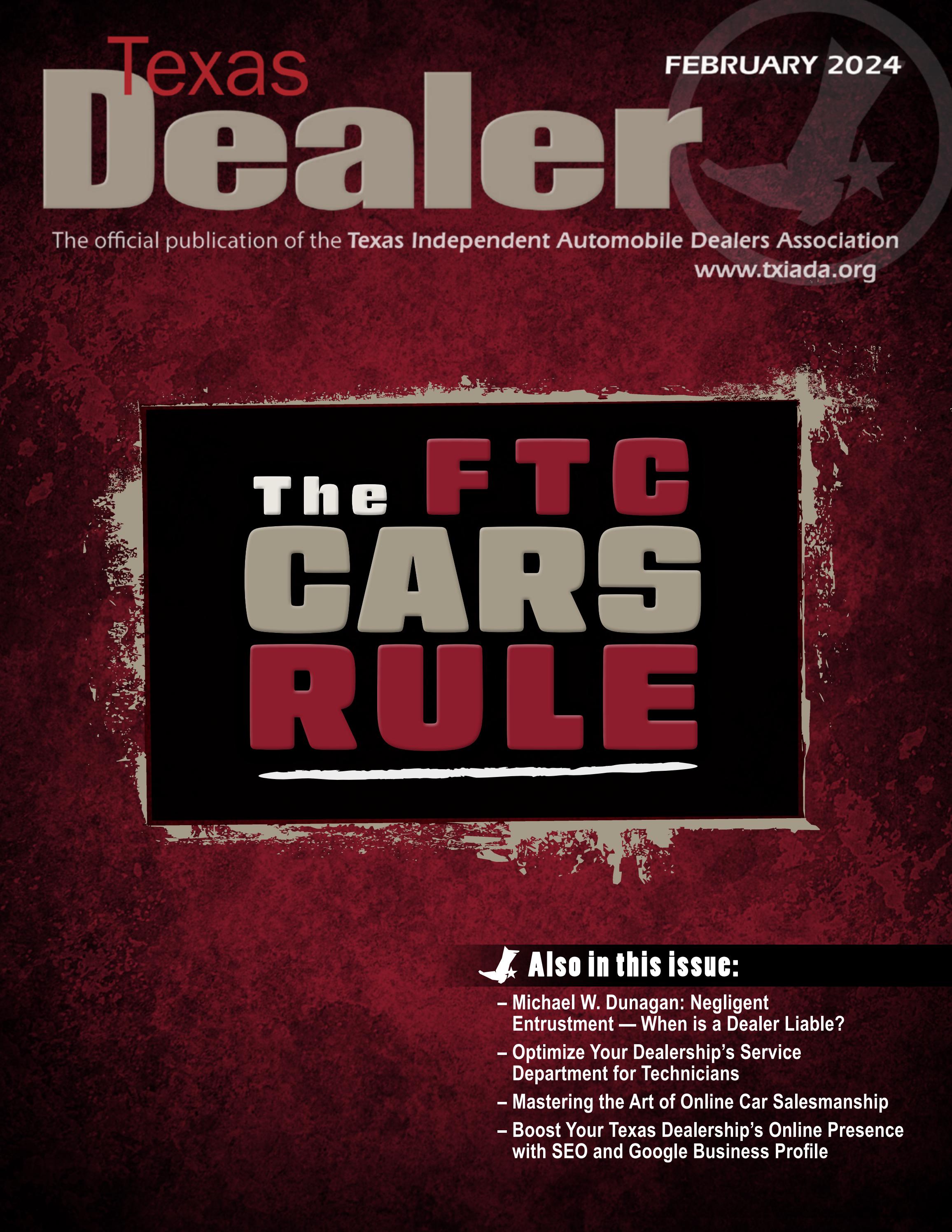 Texas Dealer February 2024 by Texas Independent Auto Dealers