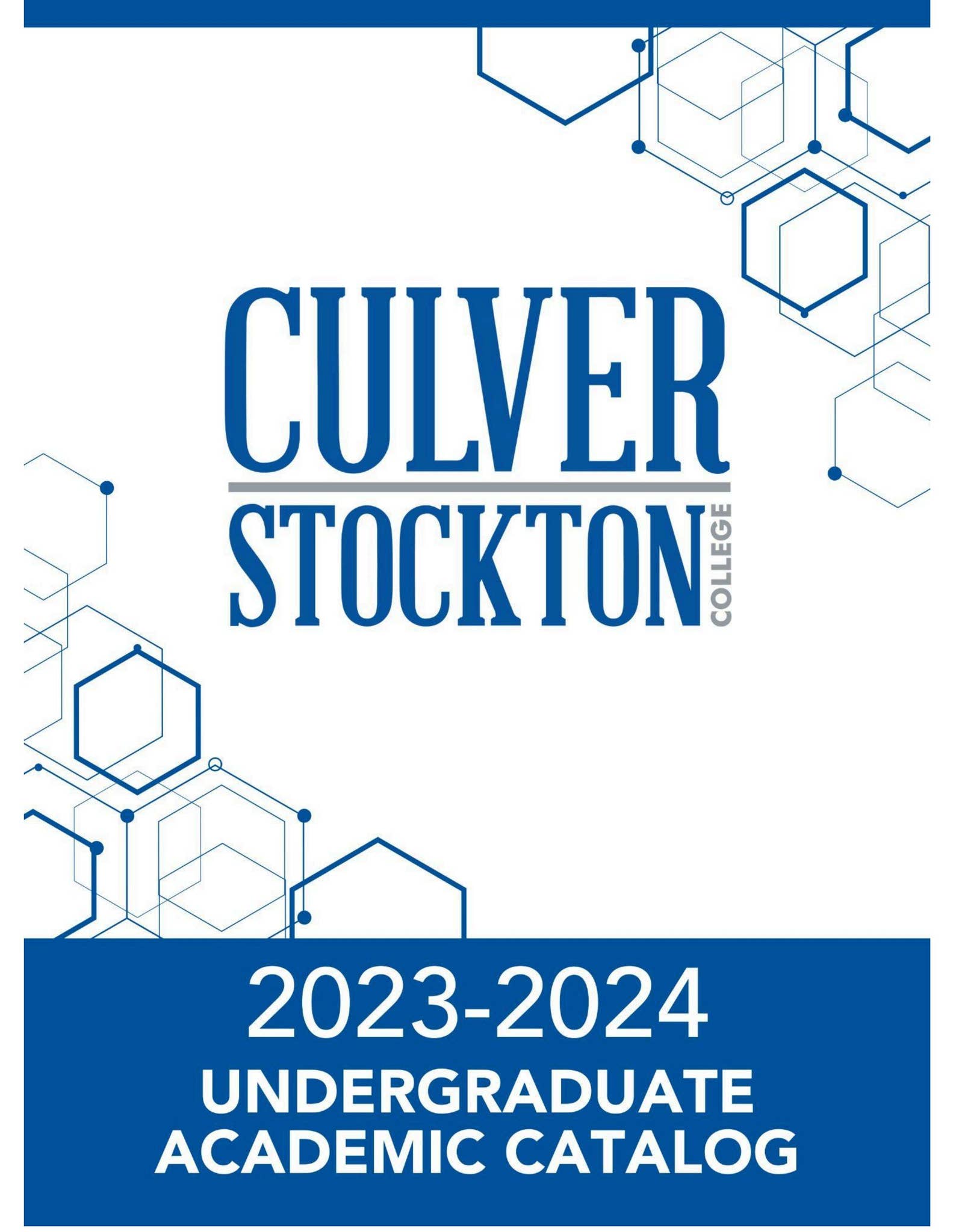 Undergraduate Academic Catalog 202324 by CulverStockton College Issuu