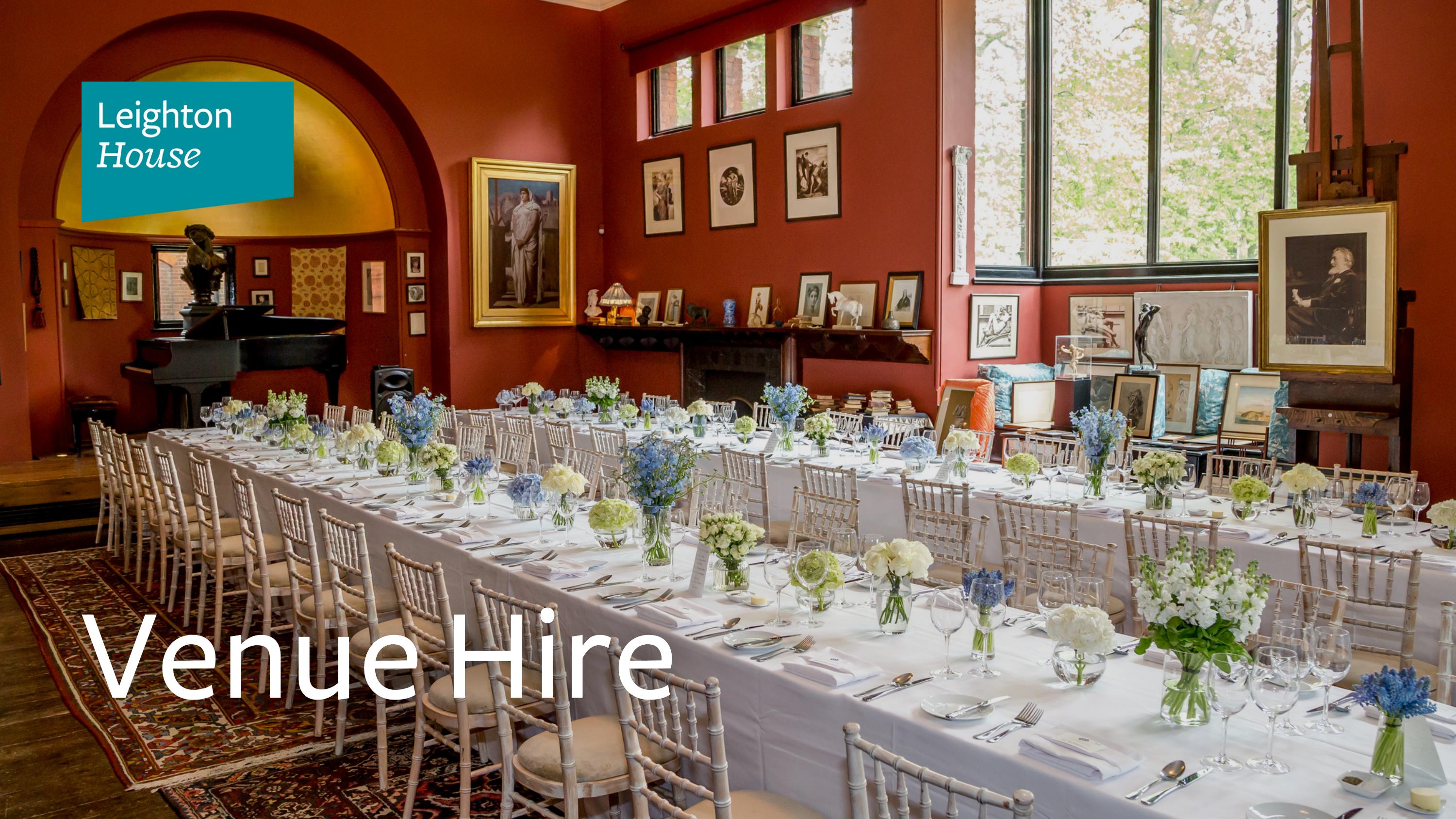Venue Hire at Leighton House by Leighton House and Sambourne House Issuu