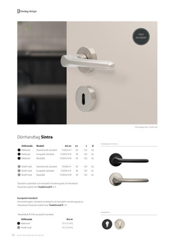 Beslag Design 灯饰目录 · Projektkatalog 2024 第 10 页