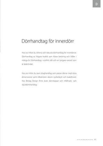 Beslag Design 灯饰目录 · Projektkatalog 2024 第 7 页