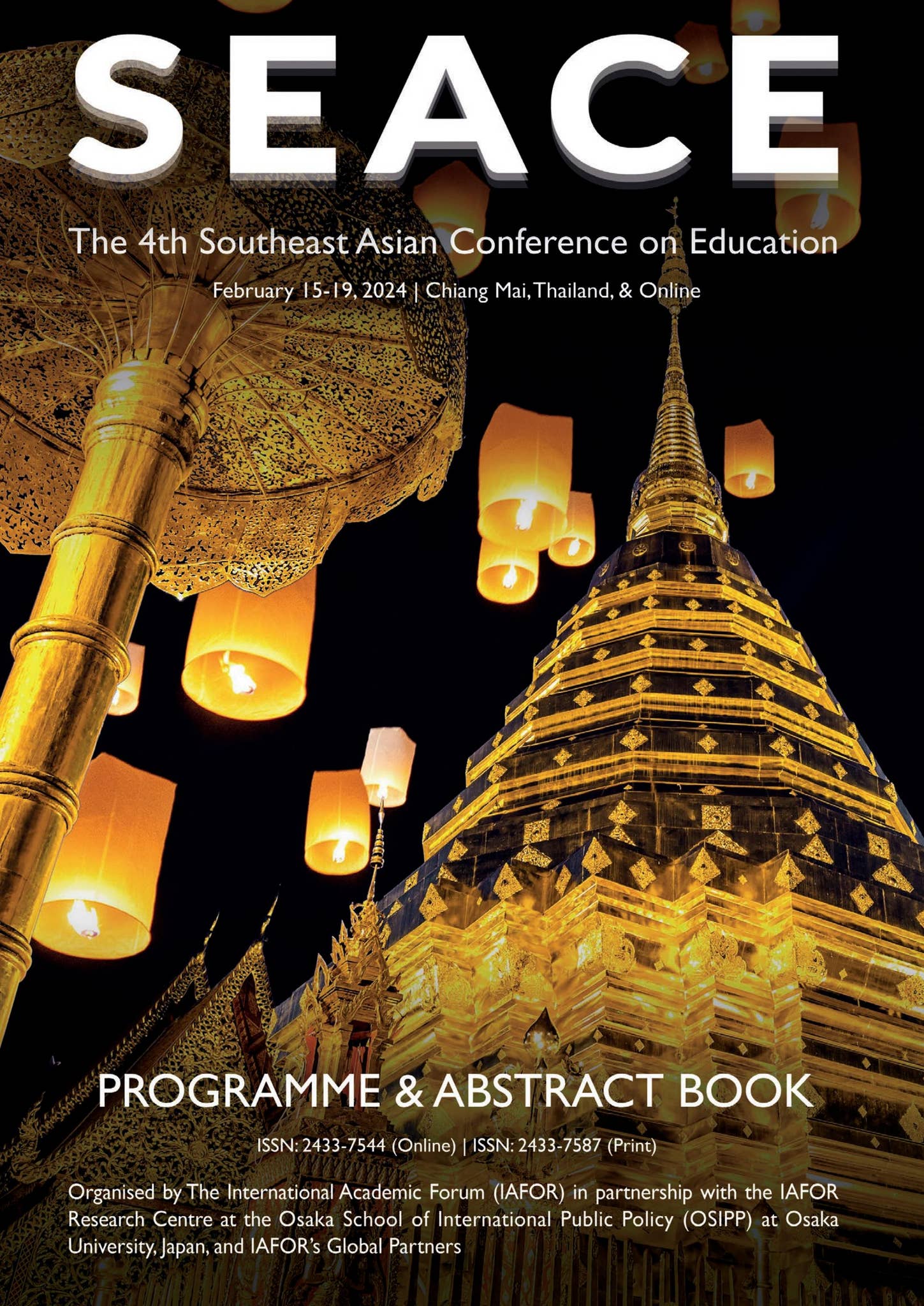 Programme Design Absract Conference Programme & Abstract Book: SEACE2024 by IAFOR - Issuu