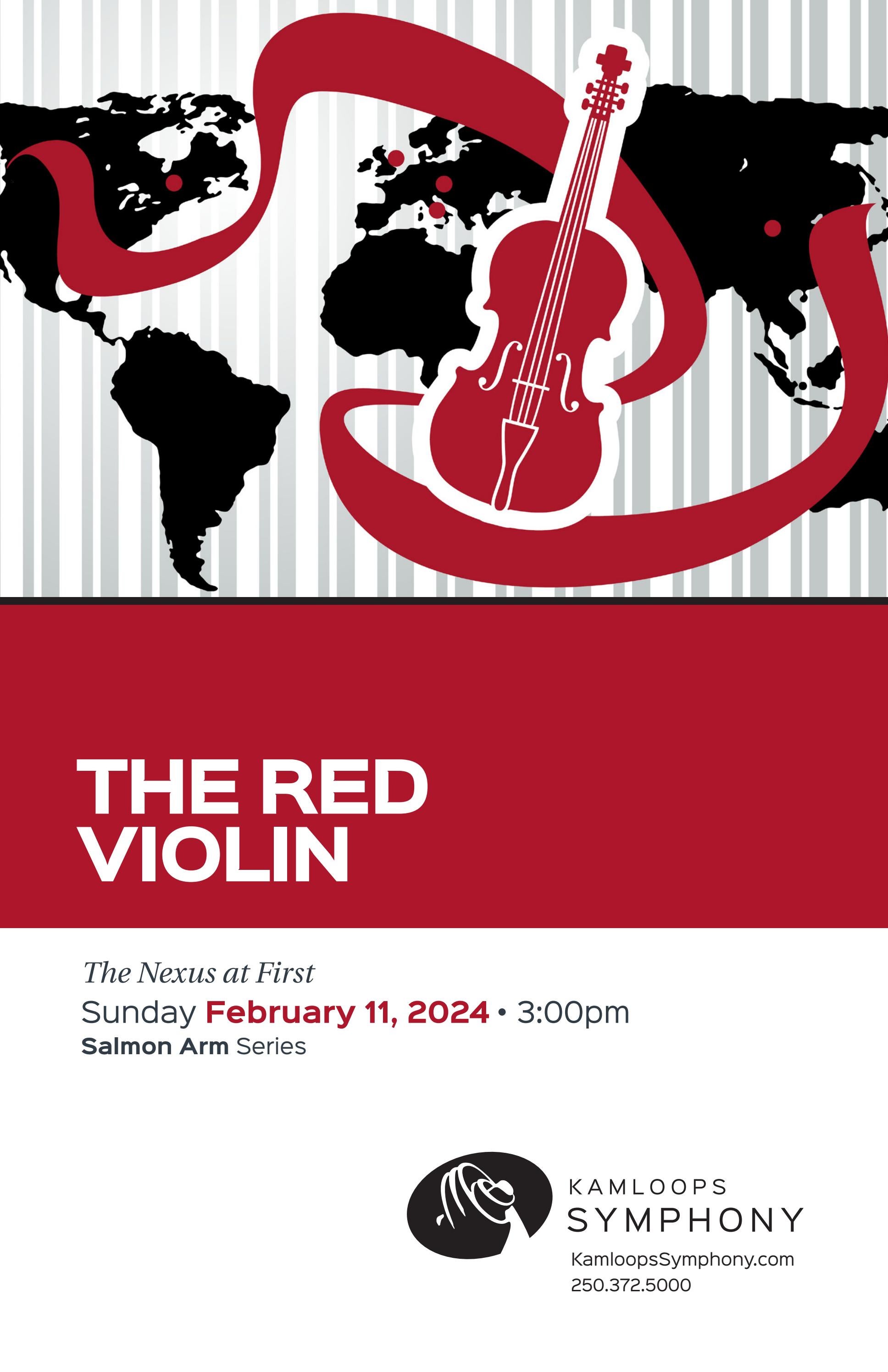 The Red Violin Program (Salmon Arm Performance) by Kamloops Symphony Issuu