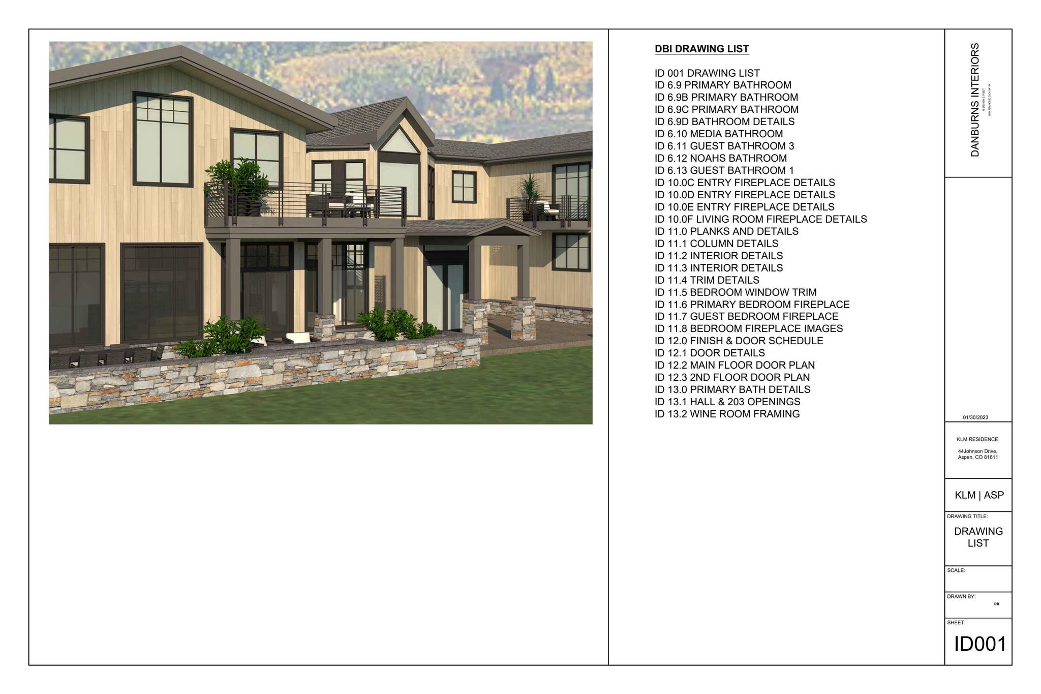 ASPEN DRAWINGS by DANBURNSDESIGN - Issuu