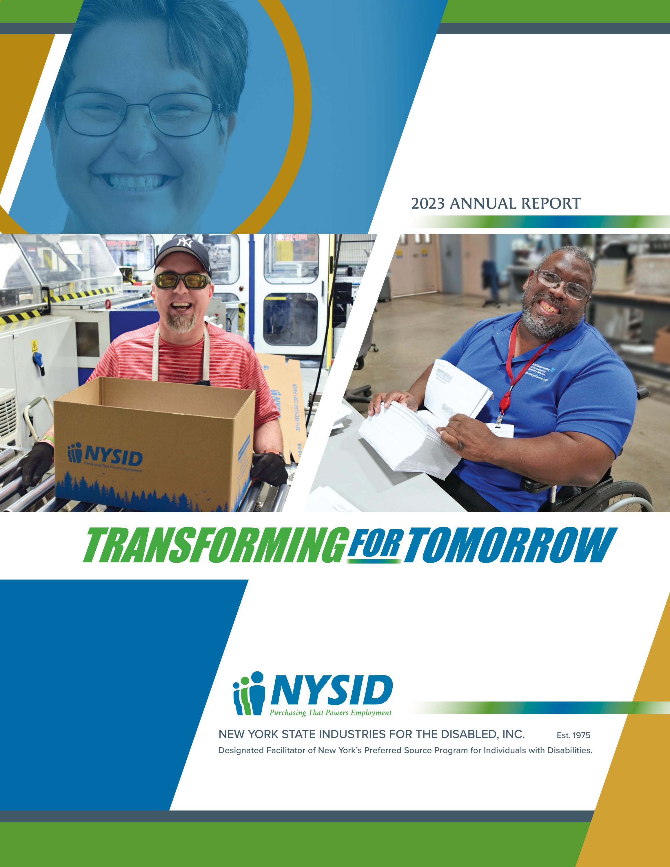 NYSID 2023 Annual Report by nysidcreatesjobs Issuu
