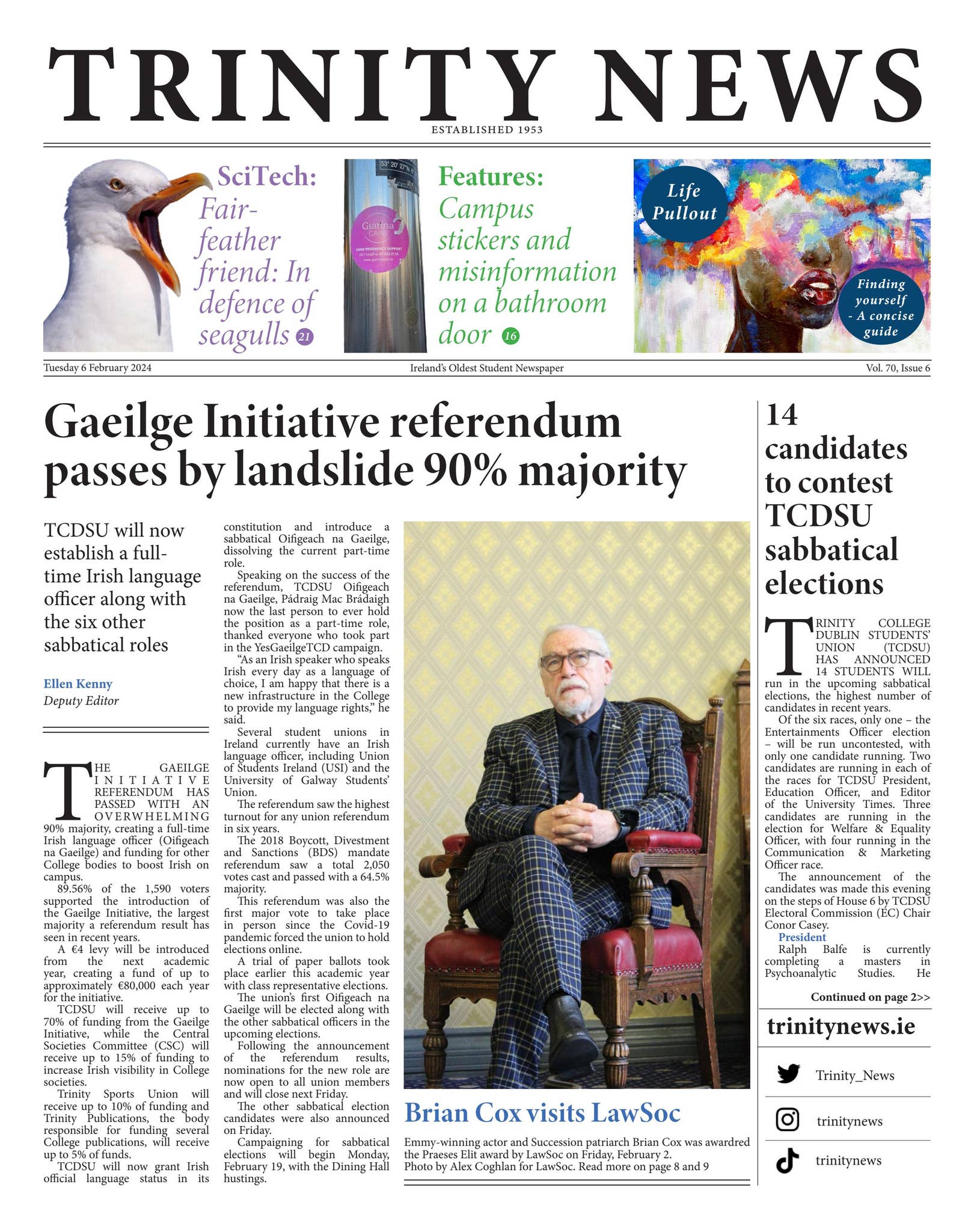 Trinity News Volume 70 Issue 6 by Trinity News - Issuu