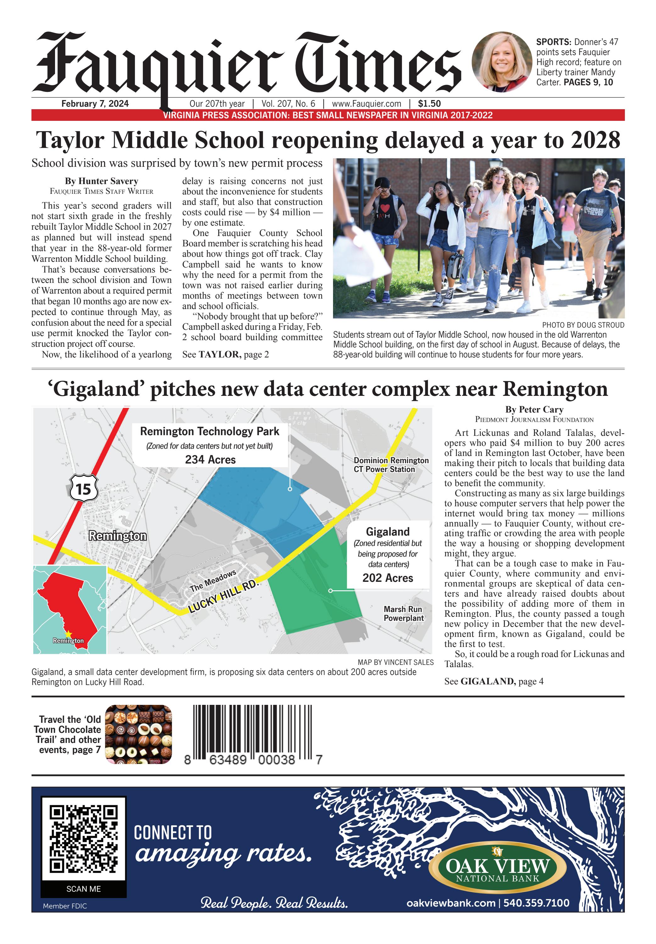 Fauquier Times 02/07/2024 by Fauquier Times (52 issues) & Prince
