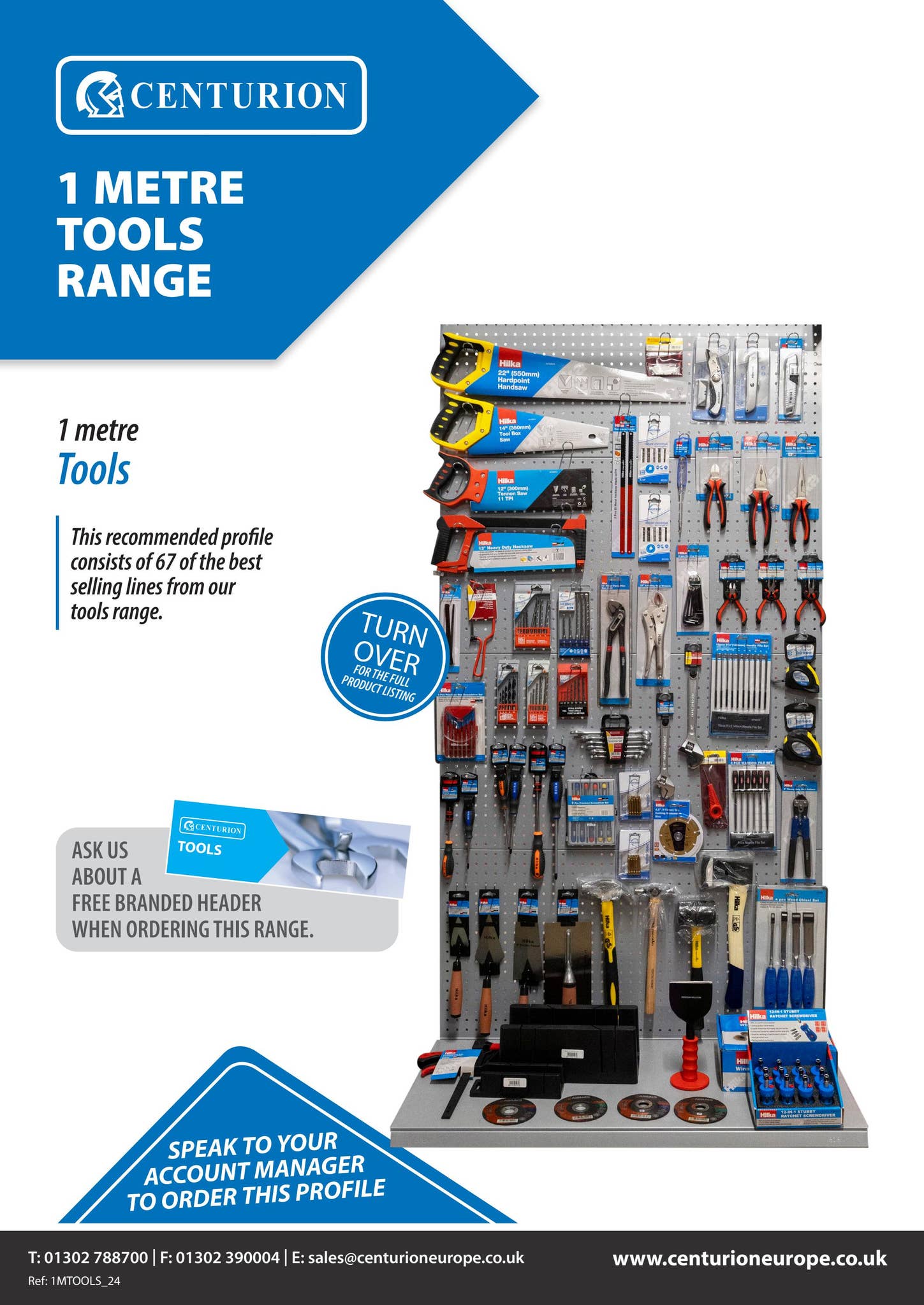 1 Metre Tools Range Profile by Centurion Europe - Issuu