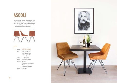 Alaire (Exolaire Lda) 家具目录 · Soho Indoor 2024 第 16 页