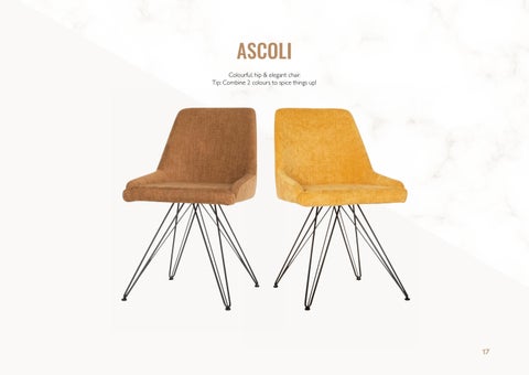 Alaire (Exolaire Lda) 家具目录 · Soho Indoor 2024 第 17 页