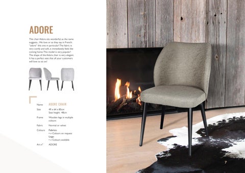 Alaire (Exolaire Lda) 家具目录 · Soho Indoor 2024 第 7 页
