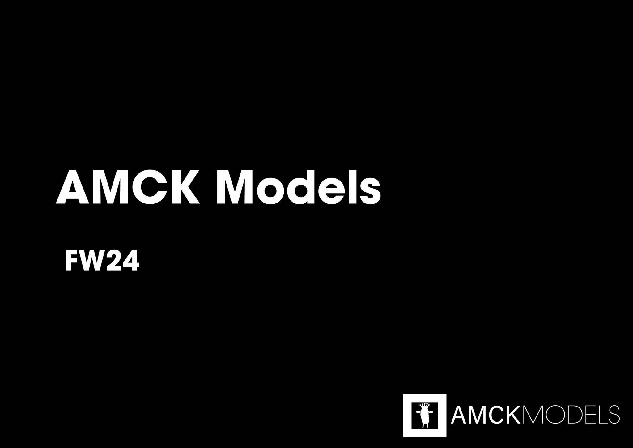 AMCK MODELS SHOWPACK FW24 by AMCK MODELS - Issuu