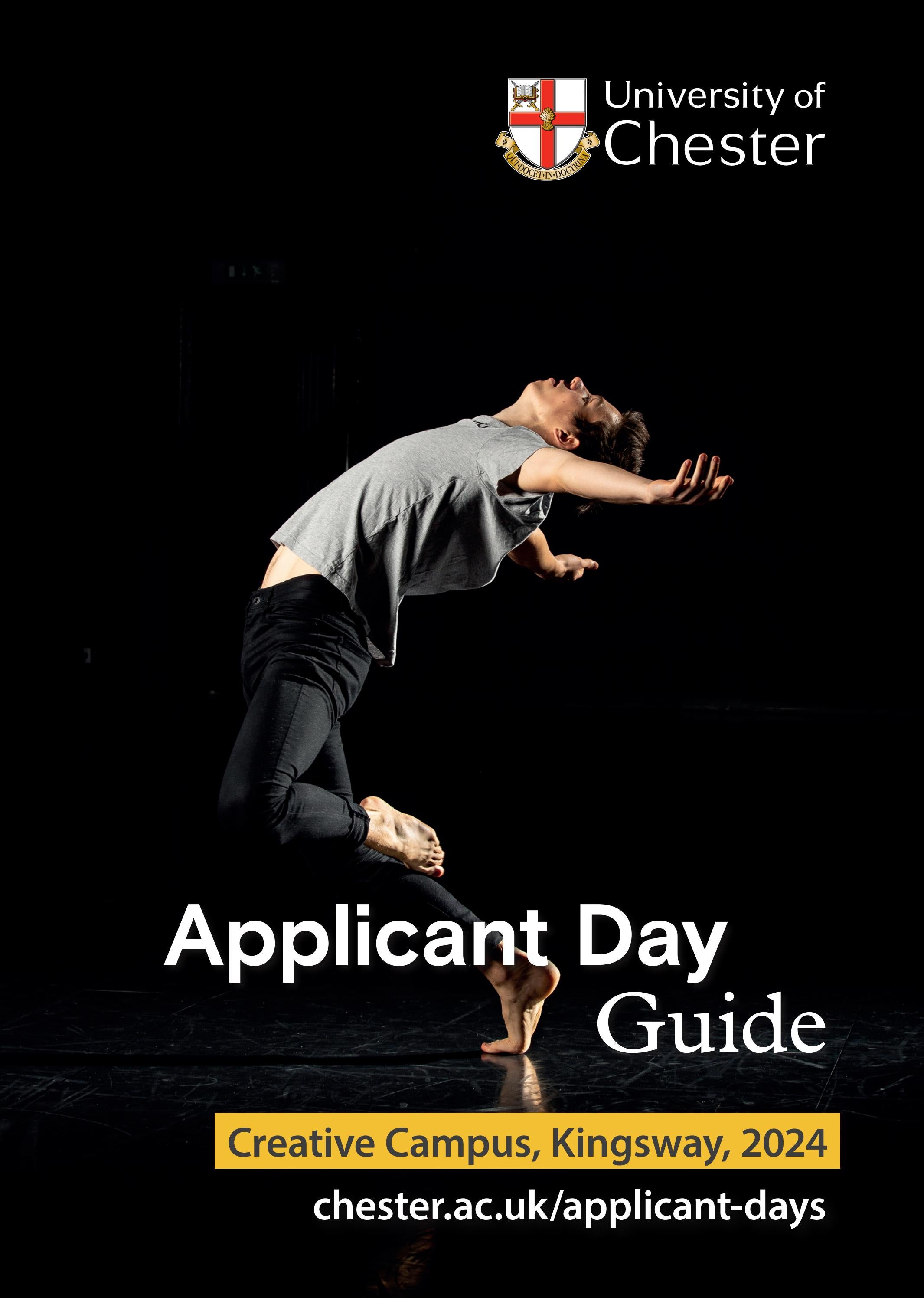 KINGSWAY APPLICANT DAY GUIDE 2024 by University of Chester Issuu