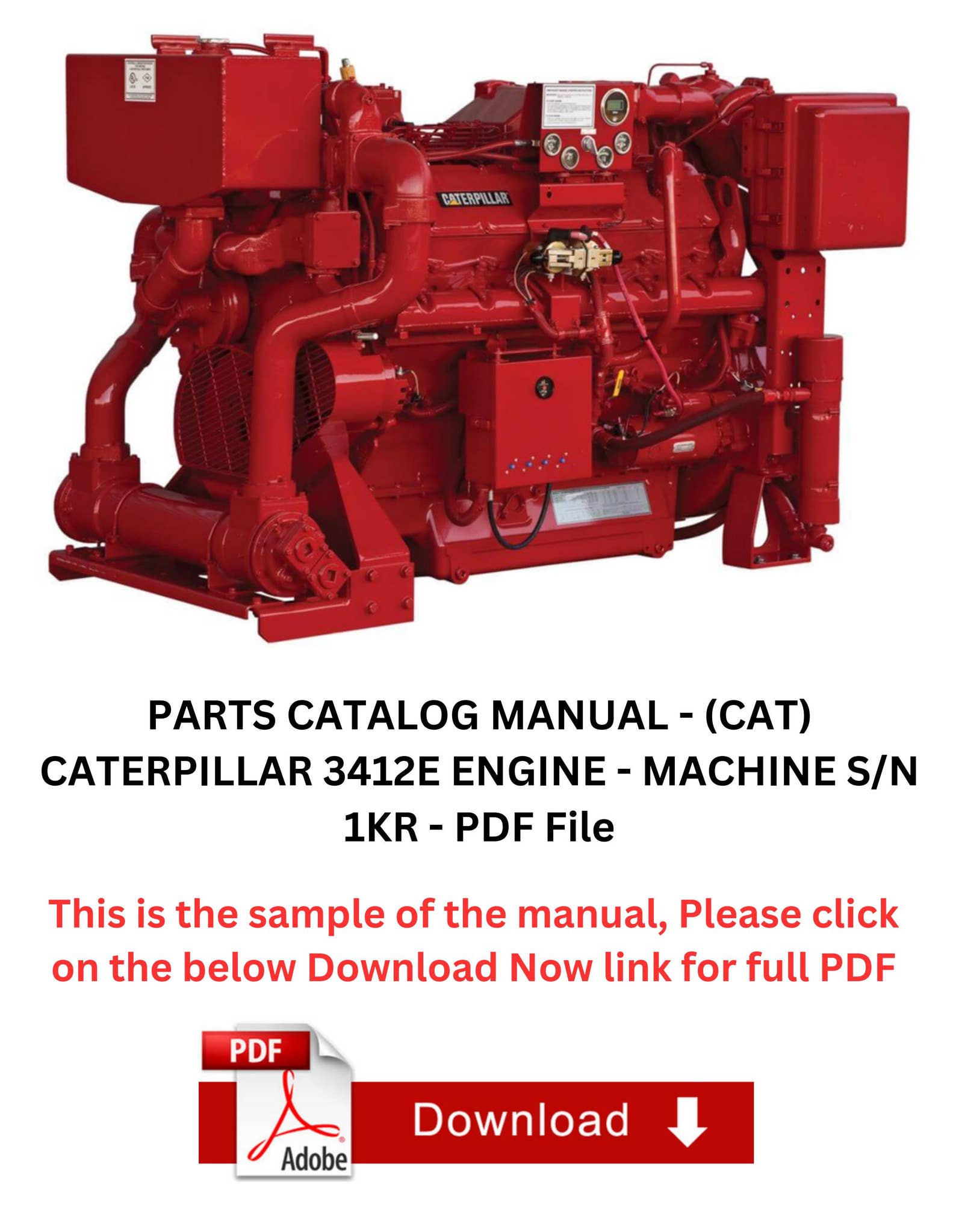 【341】小雪ページ 3412E E01 by Caterpillar | YachtBuyer