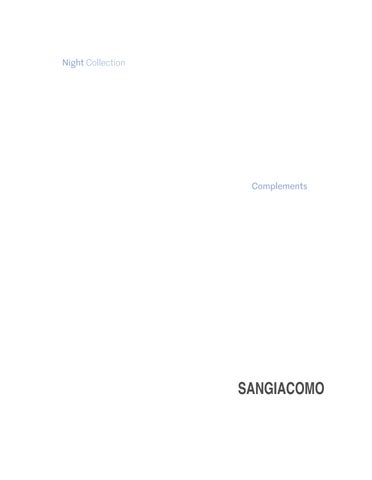 NIGHT - SAN GIACOMO - COMPLEMENTS 第 2 页