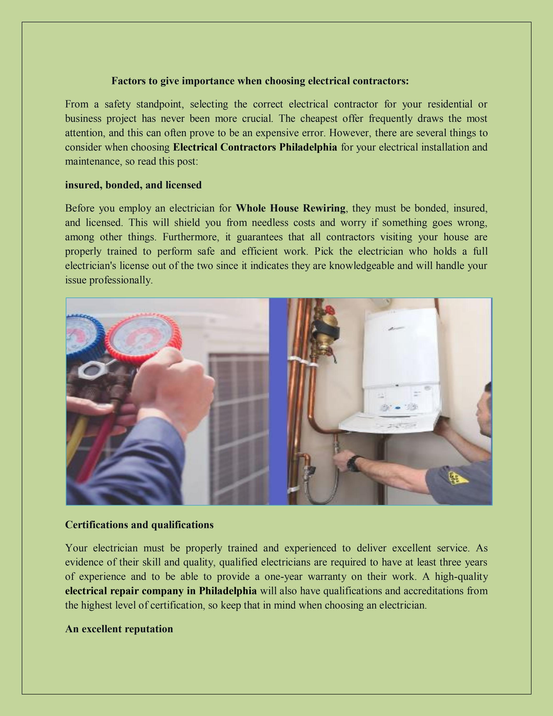 Residential Hvac Services By Msf Electrical And Hvac Issuu