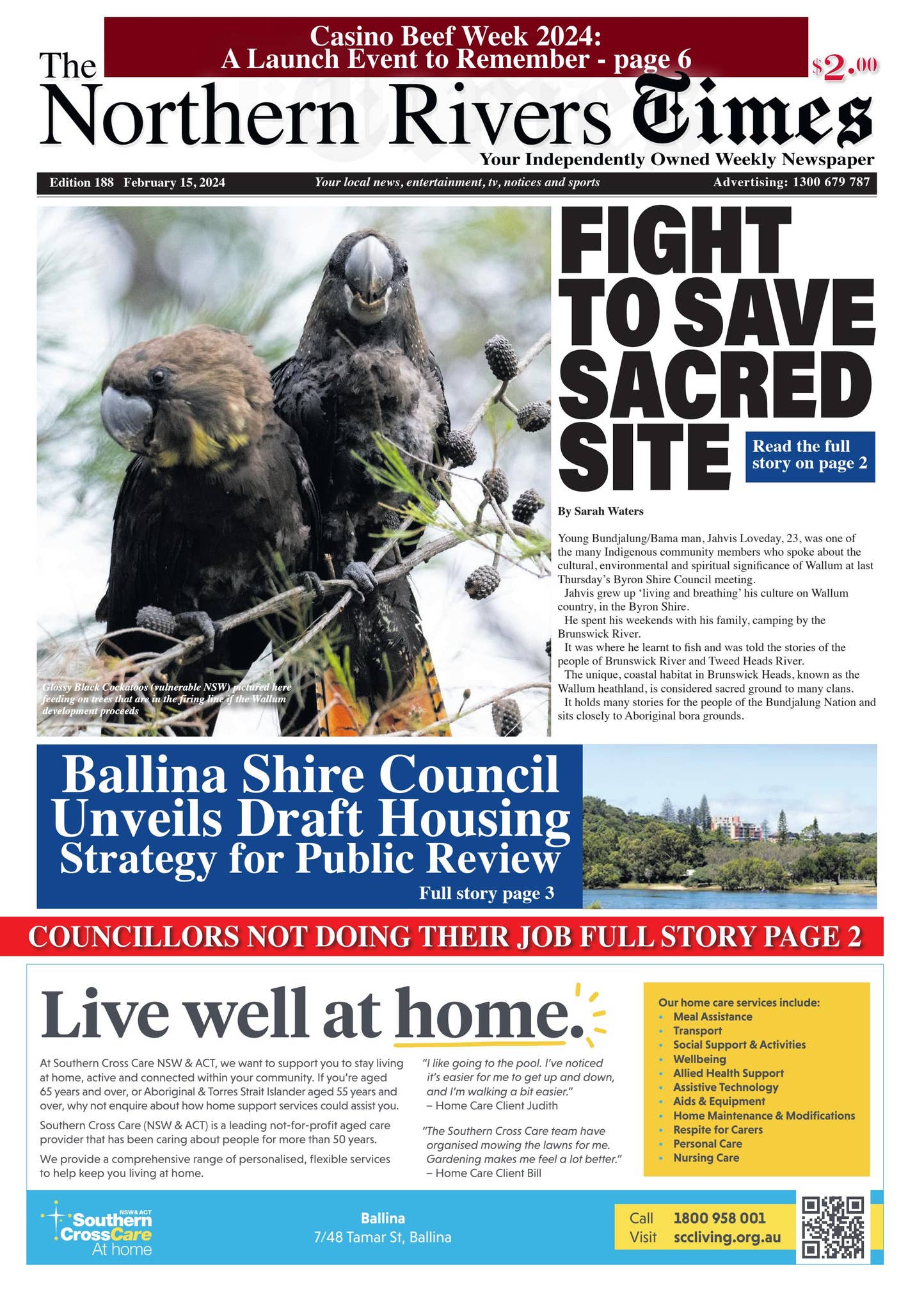 The Northern Rivers Times Edition 188 by The Northern Rivers Times - Issuu