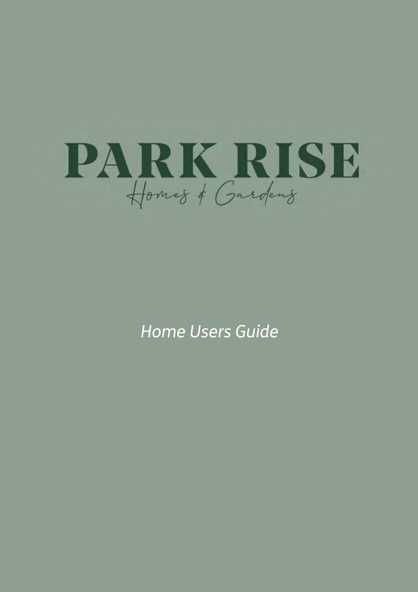 Park Rise Home User Guide for council tenants by Havering Council - Issuu