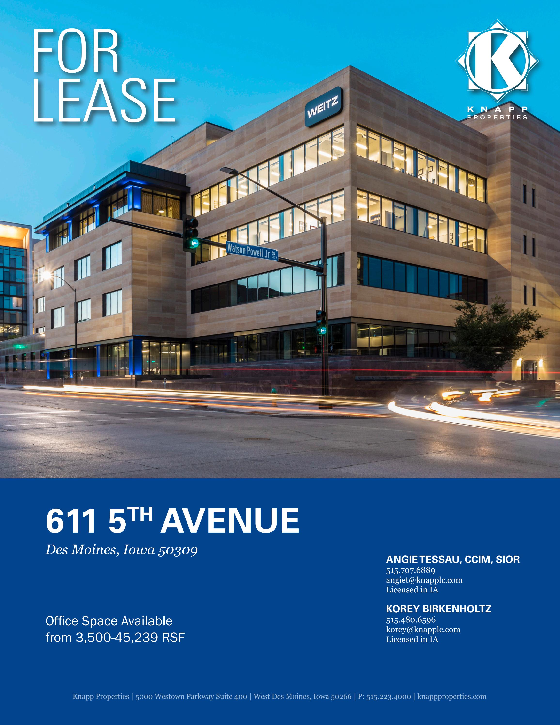 611 5th Avenue Des Moines by Knapp Properties Issuu