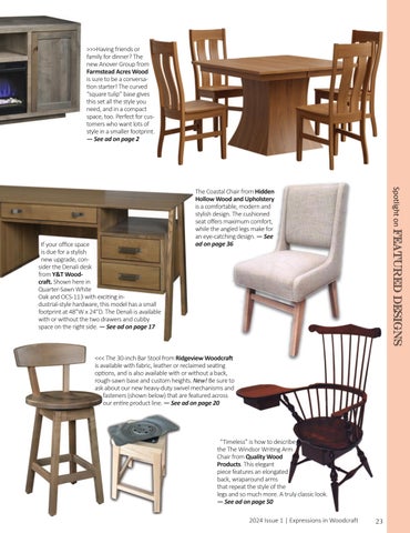 Expressions In Woodcraft 期 1 2024 第 23 页