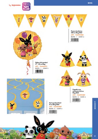 Bigiemme | catalogo Licenze 2024 第 19 页