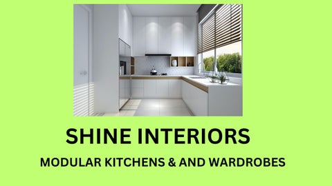 MODULAR KITCHENS & WARDROBES by Shine Interiors - Issuu