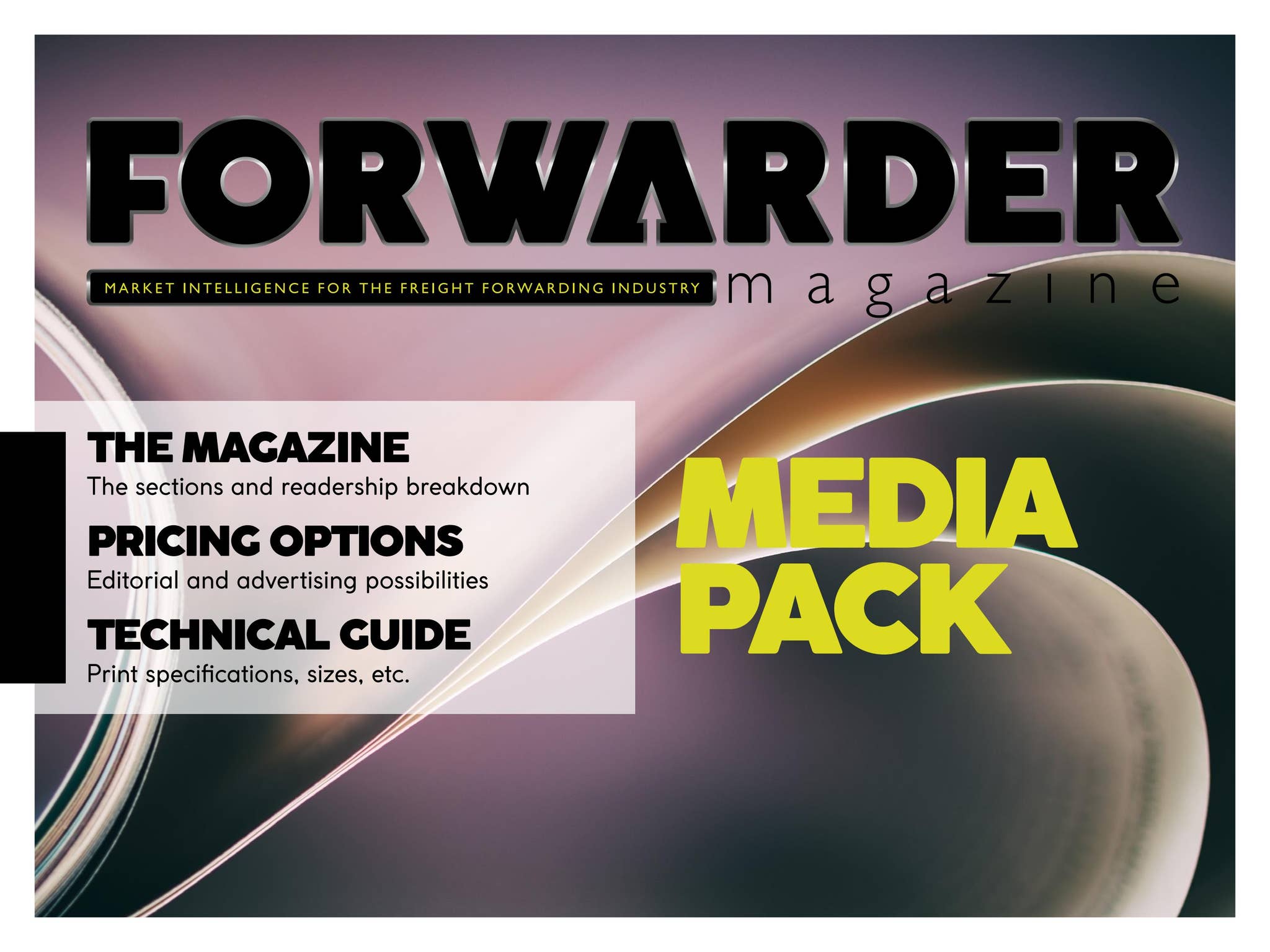 FORWARDER magazine media pack by Freight Solutions - Issuu