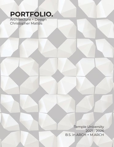 Christopher Mattos Portfolio 2024 by christophermattos - Issuu